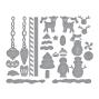 Preview: Spellbinders - Stanzschablone "Chiming Christmas" Dies