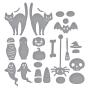 Preview: Spellbinders - Stanzschablone "Halloween Tick Tock" Dies