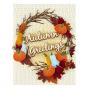 Preview: Spellbinders - Stanzschablone "Autumn Greetings Wreath" Dies
