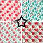 Preview: Paper Favourites - Designpapier "Poinsettia" Paper Pack 12x12 Inch 8 Bogen