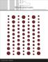 Preview: Simple and Basic - Adhesive Matte Enamel Dots "Wine Red"