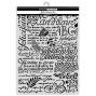 Preview: Stamperia - Schablone A3 "Writings" Stencil