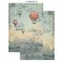 Preview: Stamperia - Papier, Aufkleber & Stanzteile "Voyages Fantastiques" Junk Journal Backgrounds,Stickers,Cut-Outs