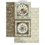 Preview: Stamperia - Papier, Aufkleber & Stanzteile "Voyages Fantastiques" Junk Journal Backgrounds,Stickers,Cut-Outs