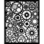 Preview: Stamperia - Schablone 20x25cm "Gears Pattern" Stencil