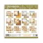 Preview: Stamperia - Designpapier "Whispering Woods" Maxi Paper Pack 8x8 Inch - 10 Bogen
