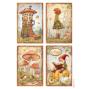 Preview: Stamperia - Decopatch Papier "Selection" Decoupage A4 - 6 Bogen  