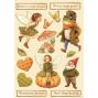 Preview: Stamperia - Holzteile A5 "Whispering Woods" Wooden Shapes
