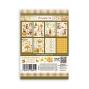 Preview: Stamperia - Washi Papier "Whispering Woods" Washi Pad 14,8x21cm - 8 Bogen