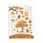 Preview: Stamperia - Washi Papier "Whispering Woods" Washi Pad 14,8x21cm - 8 Bogen