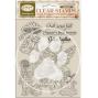 Preview: Stamperia - Stempelset "Mushrooms and Fairies" Clear Stamps