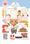 Preview: Elizabeth Craft Designs - Stanzschalone "Baking Accessories" Dies