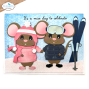 Preview: Elizabeth Craft Designs - Stanzschalone "Big Mouse Winter Accessories" Dies