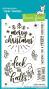Preview: Lawn Fawn - Stempelset "Big Messages Christmas" Clear Stamp