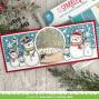 Preview: Lawn Fawn - Stempelset "Big Messages Christmas" Clear Stamp