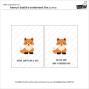 Preview: Lawn Fawn - Stempelset "Henry'S Build-A-Sentiment Fox" Clear Stamp