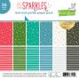 Preview: Lawn Fawn - Designpapier "All The Sparkles" Paper Pad 6x6 Inch - 36 Bogen