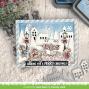 Preview: Lawn Fawn - Stanzschablone "Village Hillside Border" Dies