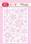 Preview: Craft & You Design - Schablone A6cm "Snowflakes 2" Stencil