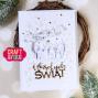 Preview: Craft & You Design - Stanzschablone "Santa Claus with a Sleigh" Dies