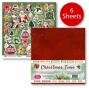 Preview: Craft & You Design - Designpapier "Christmas Time" Paper Pad 12x12 Inch - 12 Bogen
