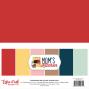 Preview: Echo Park - Cardstock "Mom's Kitchen" Coordinating Solids Paper 12x12 Inch - 6 Bogen 