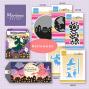 Preview: Marianne Design - Präge- und Stanzschablone "Witch Hat & Broomstick" Creatables Dies
