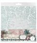 Preview: Studio Light - Pergamentpapier "Vintage Mint & White" Vellum 8x8 Inch ( 20,3x20,3 cm ) - 6 Bogen
