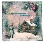 Preview: Studio Light - Designpapier "Christmas Blush" Collage Paper Pad 8x8 Inch - 36 Bogen