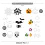 Preview: Spellbinders - Stanzschablone "Autumn & Halloween Embellishments" Dies