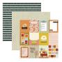 Preview: Spellbinders - Designpapier "Autumn Archives" Paper Pack 12x12 Inch - 24 Bogen