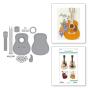 Preview: Spellbinders - Stanzschablone "Majestic Guitar" Dies