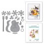 Preview: Spellbinders - Stanzschablone "Mini Guitar" Dies