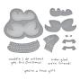 Preview: Spellbinders - Stempelset & Stanzschablone "Cozy Waddles" Clear Stamps & Dies