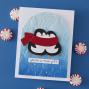 Preview: Spellbinders - Stempelset & Stanzschablone "Cozy Waddles" Clear Stamps & Dies