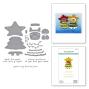 Preview: Spellbinders - Stempelset & Stanzschablone "Deck the Paws" Clear Stamps & Dies
