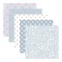 Preview: Spellbinders - Designpapier "Peppermint Twist" Paper Pack 12x12 Inch - 20 Bogen