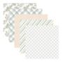 Preview: Spellbinders - Designpapier "Peppermint Twist" Paper Pack 12x12 Inch - 20 Bogen
