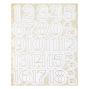 Preview: Spellbinders - Aufkleber "Peppermint Twist" Sticker
