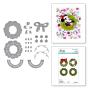 Preview: Spellbinders - Stanzschablone "Classic Mouse Holiday Wreath" Dies