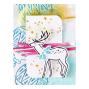 Preview: Spellbinders - Buchdrucktechnik "Cheer and Good Tidings Deer" BetterPress Plate & Dies