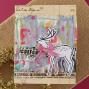 Preview: Spellbinders - Buchdrucktechnik "Cheer and Good Tidings Deer" BetterPress Plate & Dies