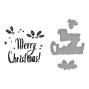 Preview: Spellbinders - Buchdrucktechnik "Starry Merry Christmas" BetterPress Plate & Dies