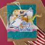 Preview: Spellbinders - Buchdrucktechnik "Starry Merry Christmas" BetterPress Plate & Dies