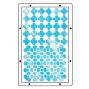 Preview: Sizzix - Schablone & Stempelset "Build It" Stencil & Clear Stamps by Mark Montano