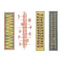 Preview: Sizzix - Stanzschablone "Stretchers" Thinlits Craft Dies by Seth Apter