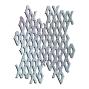 Preview: Sizzix - Stanzschablone "Diamond District" Thinlits Craft Dies by Seth Apter