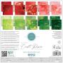 Preview: Craft Consortium - Designpapier "Ink Drops Festive" Paper Pad 12x12 Inch - 30 Bogen