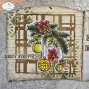 Preview: Elizabeth Craft Designs - Stanzschalone "Book of Christmas Square" Dies