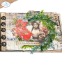 Preview: Elizabeth Craft Designs - Stanzschalone "Book of Christmas Square" Dies